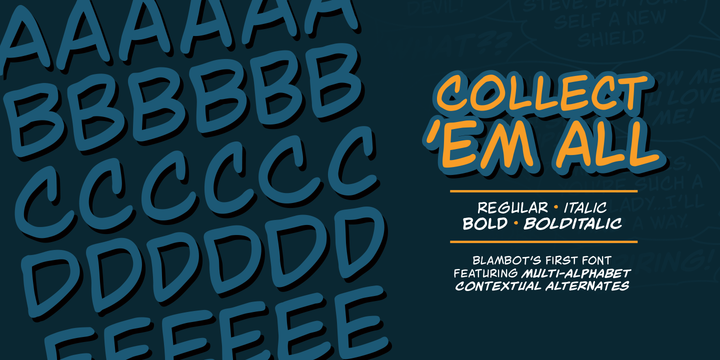 Collect Em All BB Font Family插图1