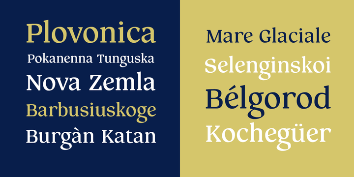 Maribor Font Family插图2