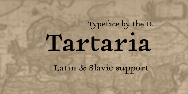 Tartaria Font插图