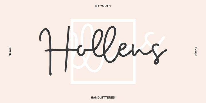 Hollens Font插图