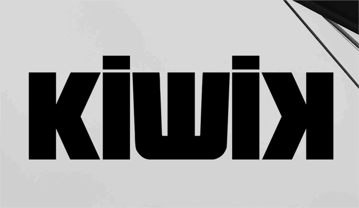 Kiwik font插图