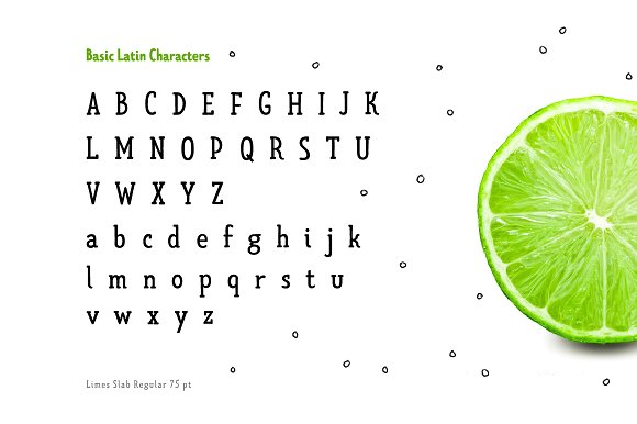 Limes—handmade fontfamily插图4