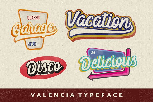 Valencia Typeface插图4