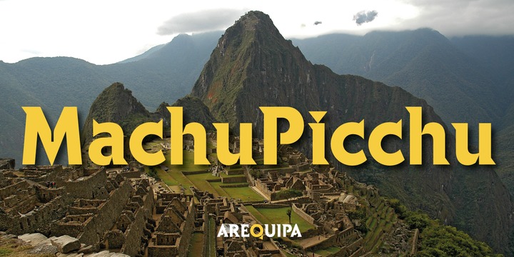 Arequipa Font Family插图