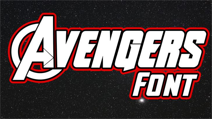 The Avengers font插图