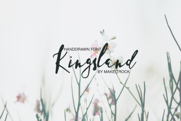 Kingsland Font插图