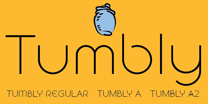 Tumbly Font Family插图