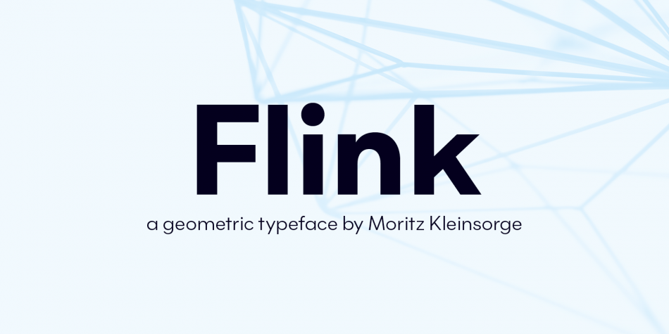 Flink Font Family插图