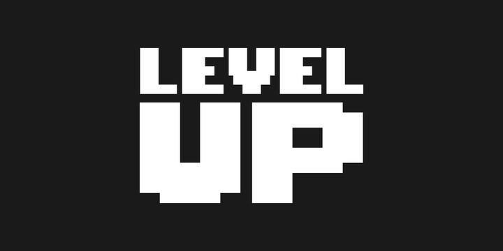 Level Up Font插图