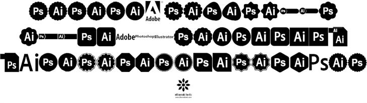 Font Photoshop Illustrator font插图1