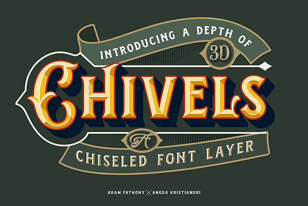 Chivels Font Family插图