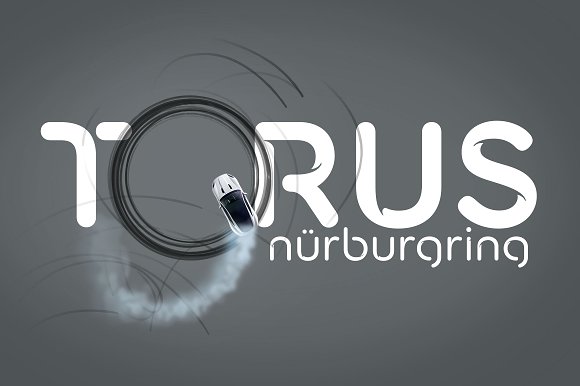 Torus Notched – 6 Dynamic Fonts插图3