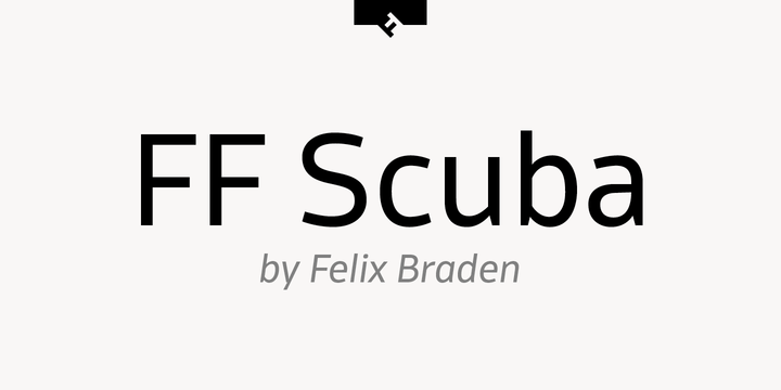 FF Scuba Font Family插图