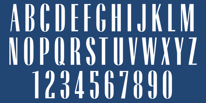 Radiant Extra Condensed CT Font Family插图1