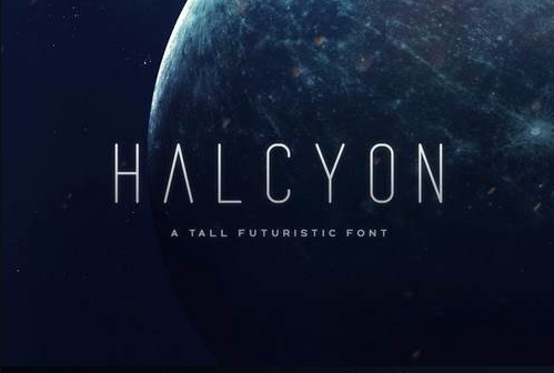 Halcyon Typeface插图
