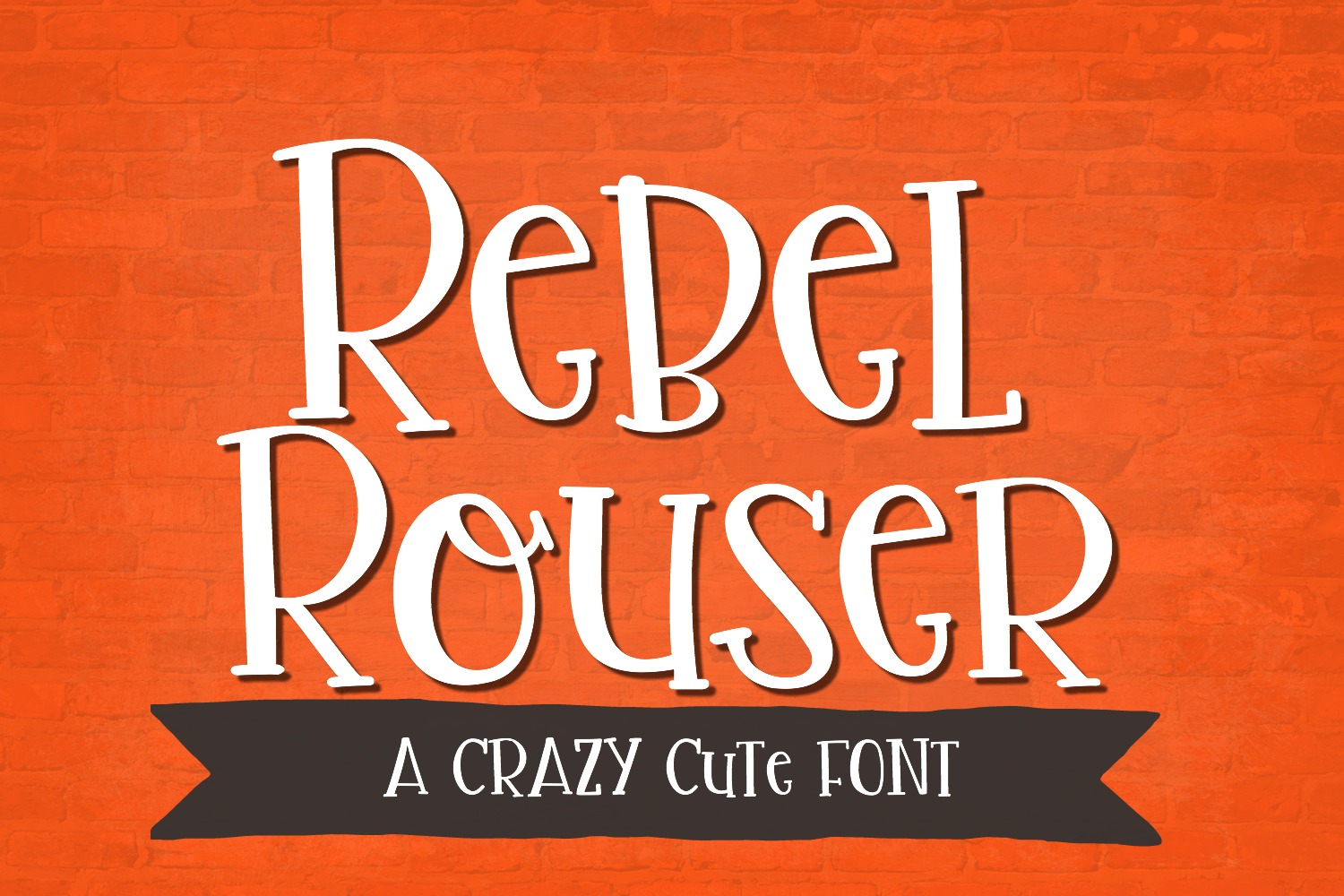 Rebel Rouser Font插图