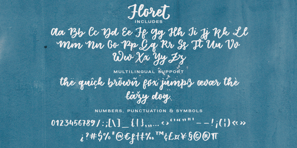 Floret Font插图1