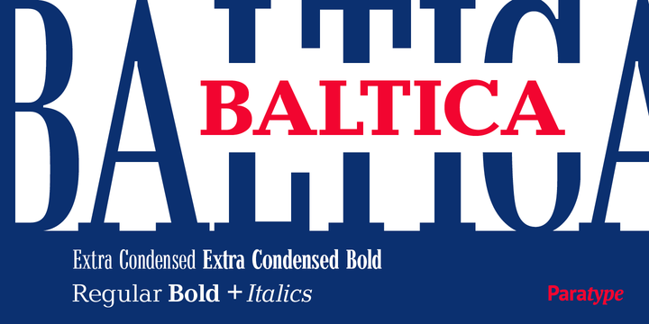 Baltica Font Family插图1