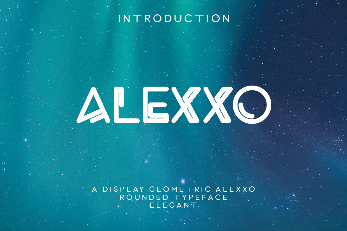 Alexxo Typeface – Font Duo Logo Font插图1