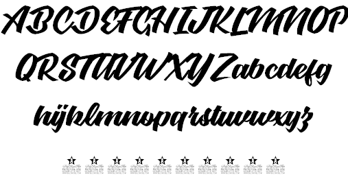 Graceland Personal Use font插图1