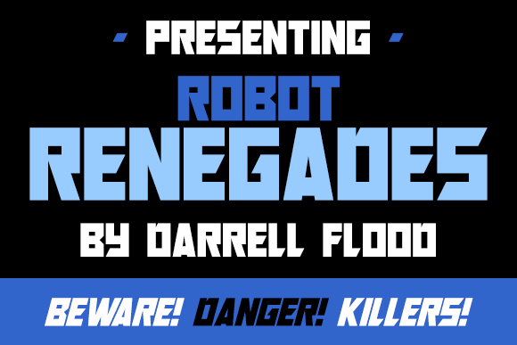 Robot Renegades font插图