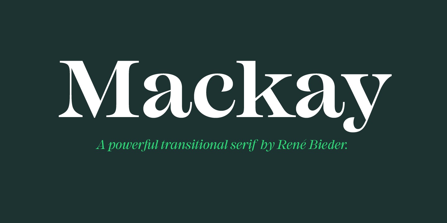 Mackay Font Family插图