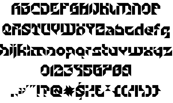 Particulator II font插图1