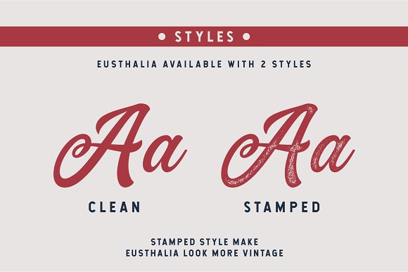 Eusthalia Typeface Font插图1