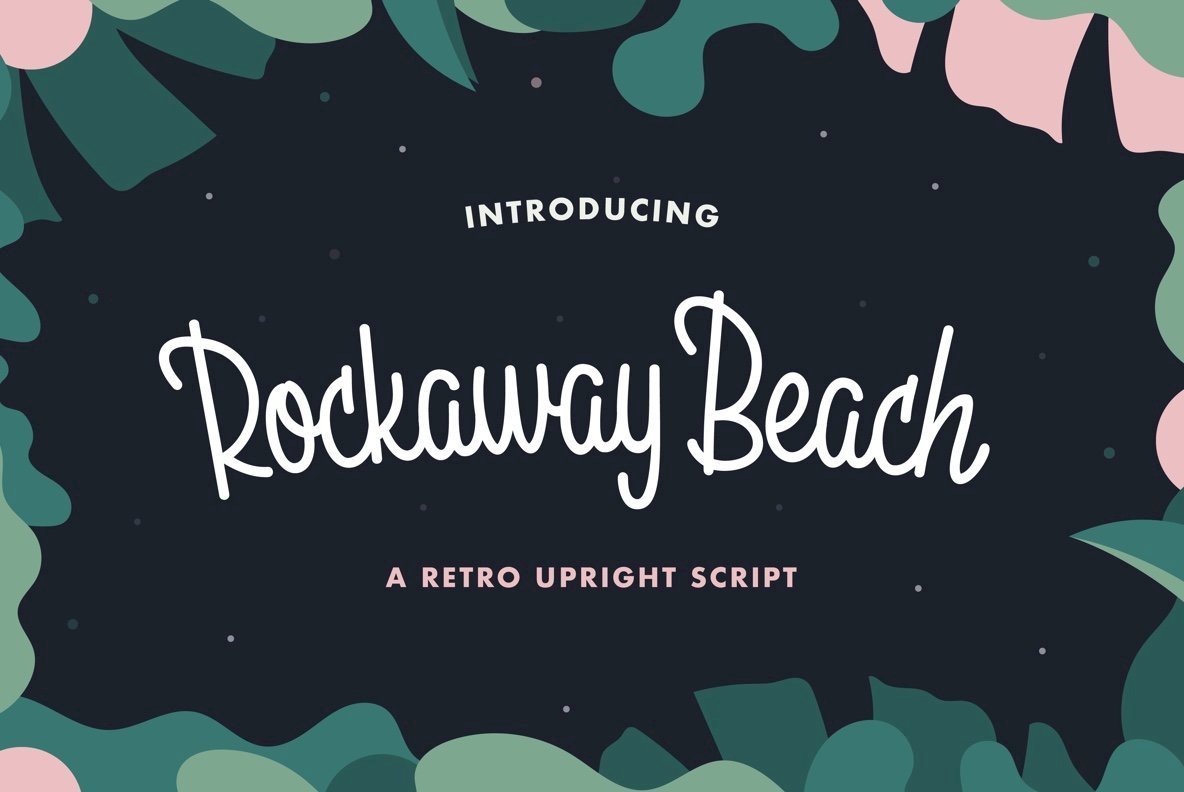 Rockaway Beach Font Family插图