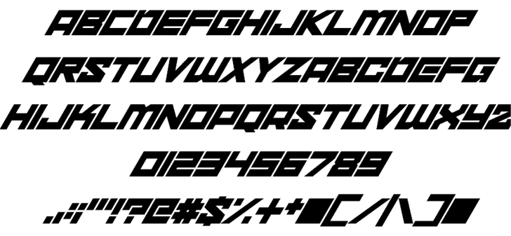 xenosphere font插图1