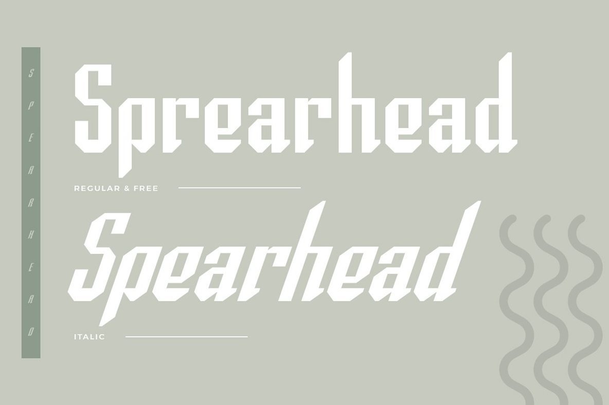 Spearhead Font Family插图1