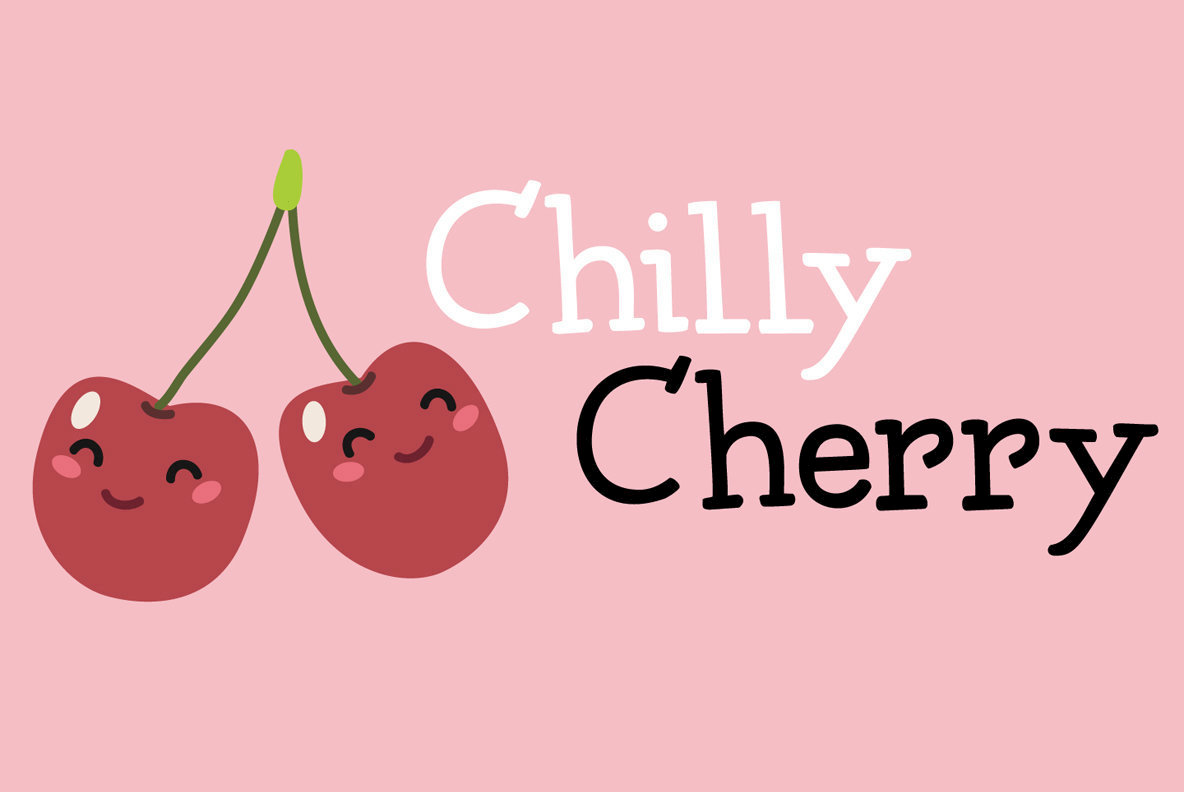 Chilly Cherry Font Family插图