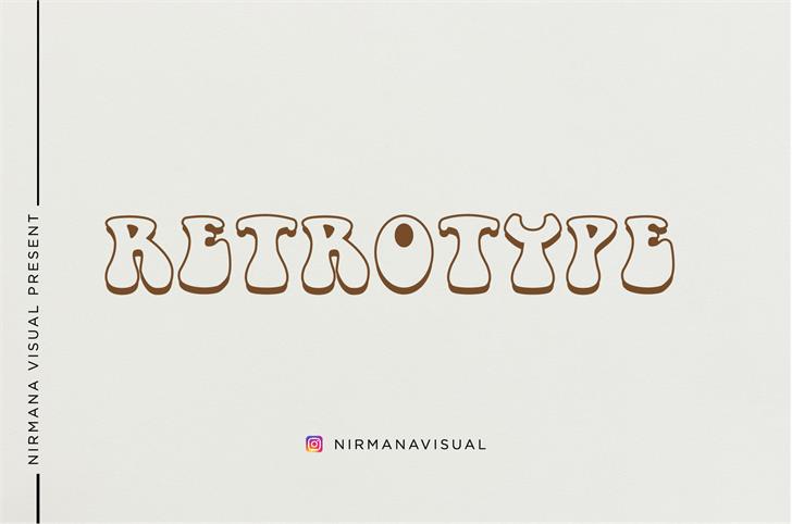 Retrotype font插图