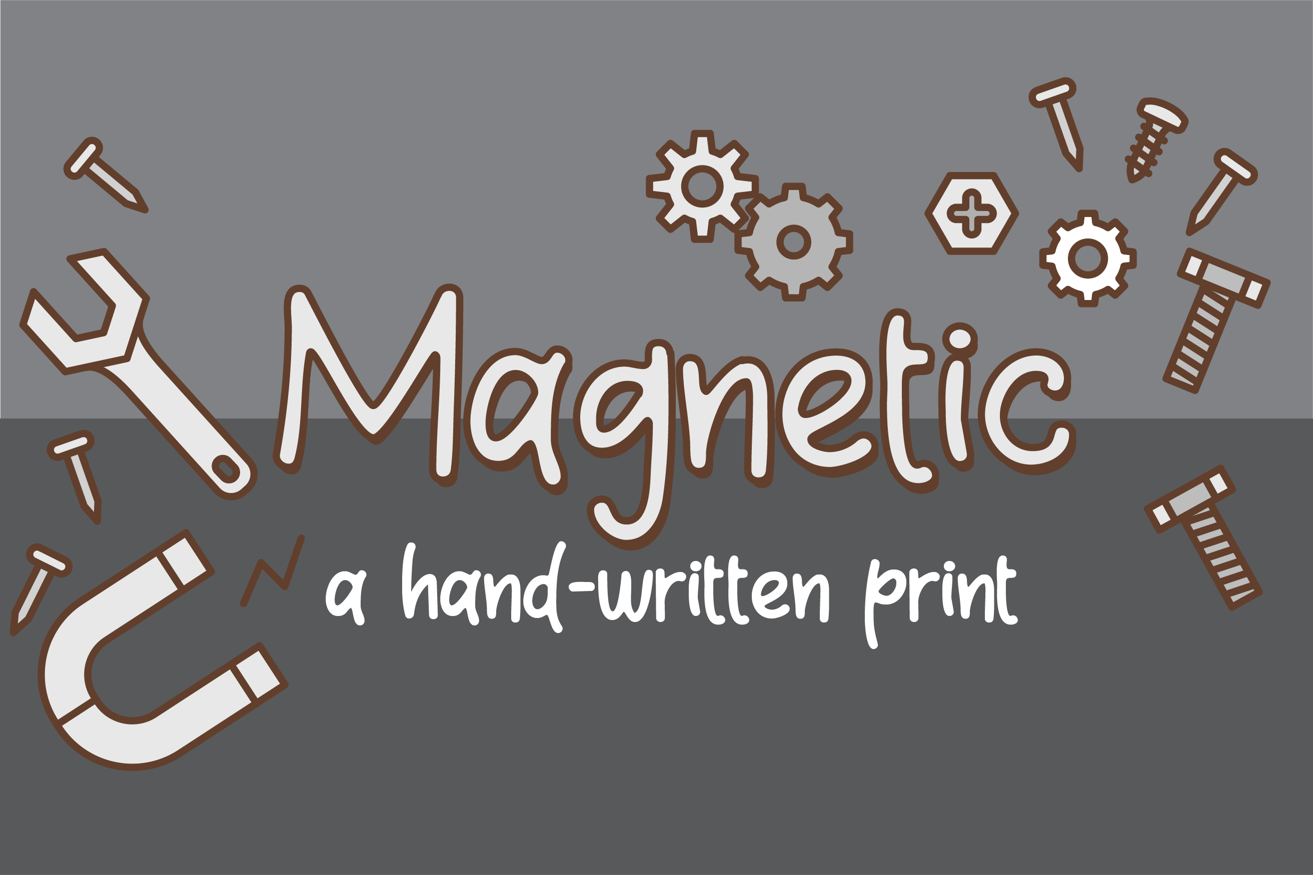 ZP Magnetic Regular Font插图1