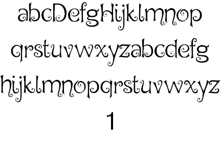 Hegran font插图6