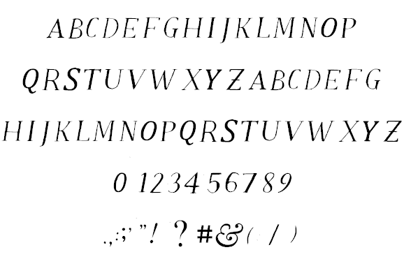 Old Klarheit font插图1