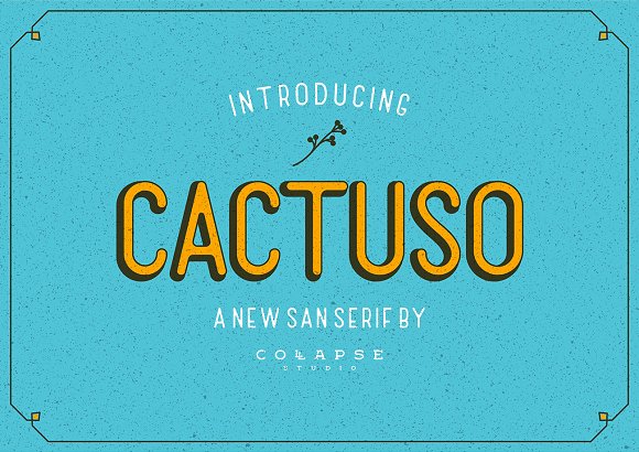 Cactuso Font插图