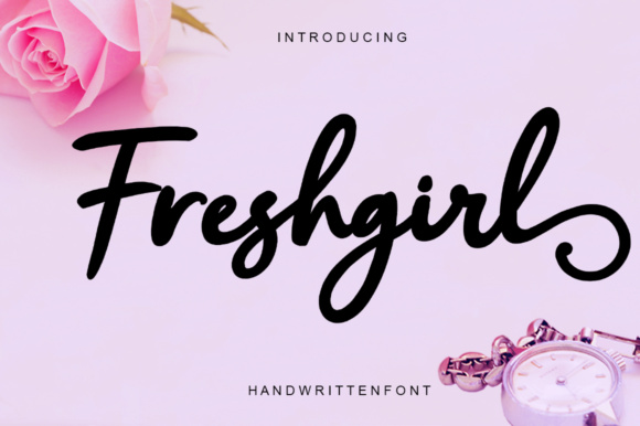 FreshGirl Font插图
