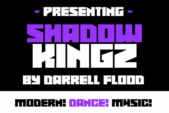 Shadowkingz font插图