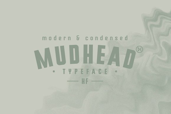 Mudhead Typeface Font插图