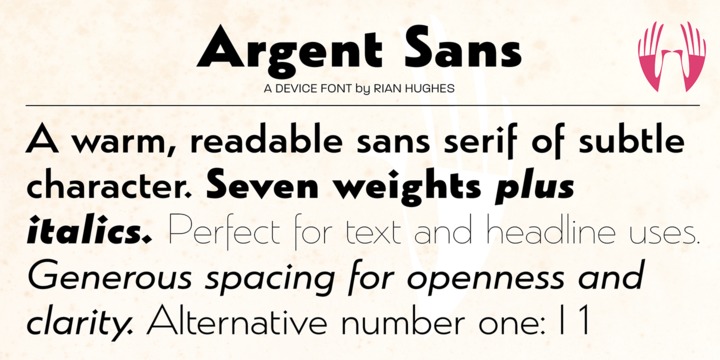 Argent Font Family插图1