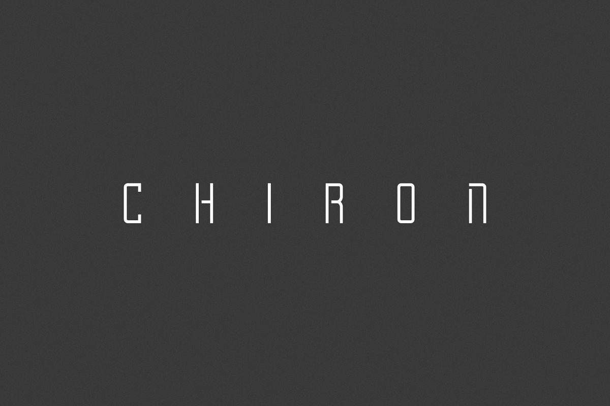 Chiron Font插图