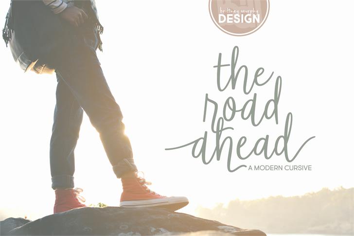 The Road Ahead font插图