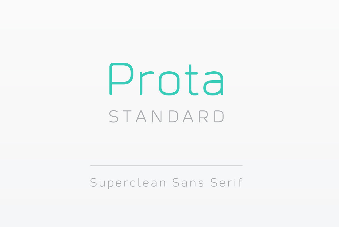 Prota Standard Font插图