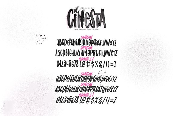 Cinesta Font插图1