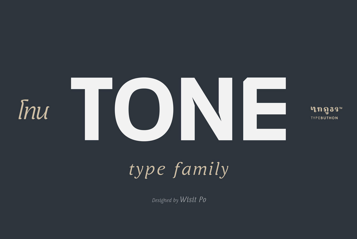 Tone Font Family插图