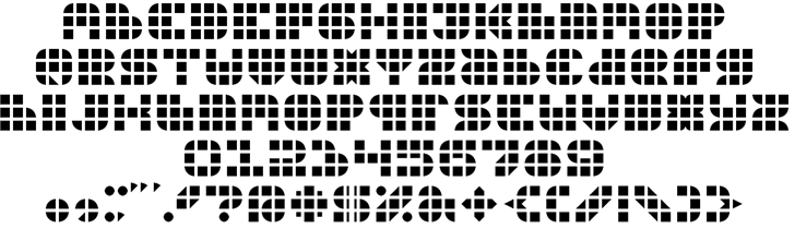 Gridbug font插图1
