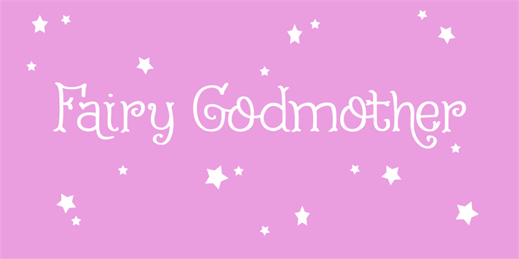 Fairy Godmother DEMO font插图