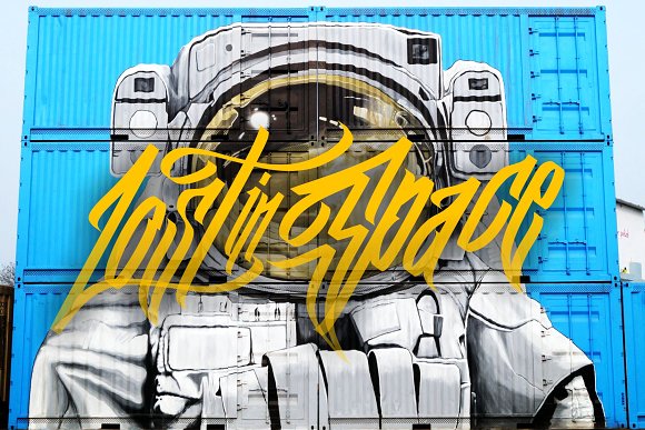 Wall Hunter (Graffiti Tag Fonts)插图3