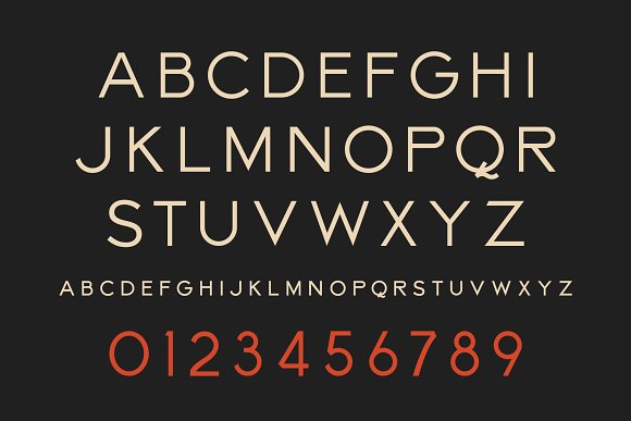 PORTLAND — Handcrafted Vintage Font插图1